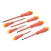 Silverline 993043 Tournevis isolés à manche caoutchouté, 7 pcs - 7 pcs -Brüder Mannesmann Sales Store 094c5b34e345de2725a49a1eb993efb6