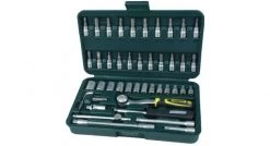 Brüder Mannesmann 2040-SL - Set de douilles (46pcs) - 1/4"