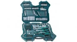 Brüder Mannesmann 98430 - Set de douilles et clés (215pcs) - 1/4" 3/8" et 1/2"