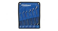Silverline 673424 Clés à œil doubles bi-coudées, 6 pcs - 6 - 17 mm