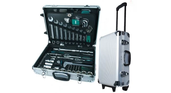 Brüder Mannesmann 29077 - Boîte à outils (159pcs) dans mallette 3 Brüder Mannesmann 29077 - Boîte à outils (159pcs) dans mallette