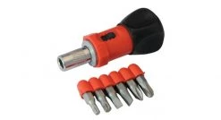 Silverline 250488 Tournevis court à cliquet, 7 pcs - 7 pcs