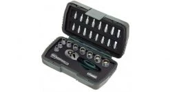 Brüder Mannesmann 29185 - Set douilles Multilock (28pcs) - PH/PZ/plat/TX