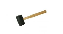 Silverline HA72 Maillet caoutchouc noir - 450 g