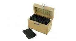 Silverline 273197 Poinçons chiffres et lettres, boîte 36 pcs - 36 pcs