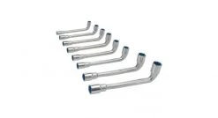 Silverline 755060 Clés à pipe, 8 pcs - 8 - 19 mm