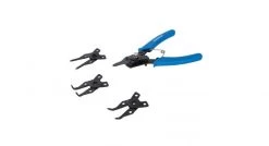 Silverline 868868 Pince à circlips 5-en-1 - 160 mm