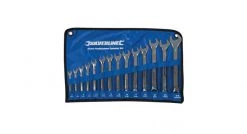 Silverline SP50 Clés mixtes, 14 pcs - 8 - 24 mm