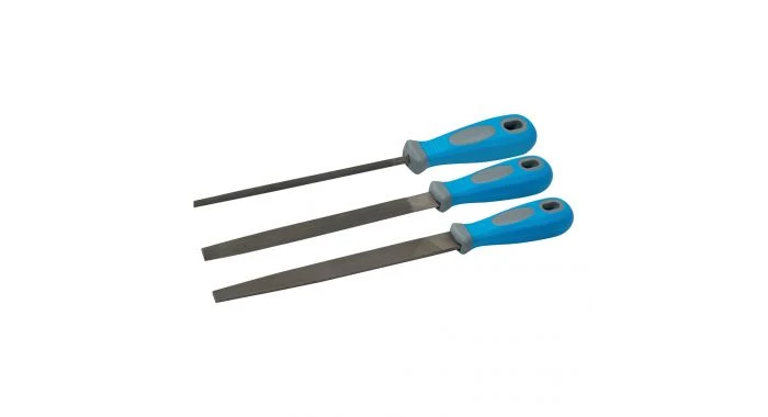 Silverline MS98 Limes, 3 pcs - Seconde coupe 250 mm 3 Silverline MS98 Limes, 3 pcs - Seconde coupe 250 mm