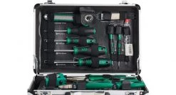 Brüder Mannesmann 29067 - Set d'outils à main (90pcs) dans mallette en aluminium -Brüder Mannesmann Sales Store 99aa225082eec01fff99374a874caf35