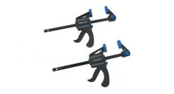 Silverline 250108 Mini-presses rapides, 2 pcs - 100 mm