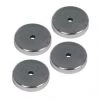 Silverline 106307 Aimants en ferrite, 4 pcs - Capacité 7,2 kg