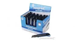 Silverline 675097 Cutters à lame sécable 18 mm, présentoir 36 pcs - 36 pcs