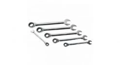 Brüder Mannesmann 19826 - Set de clés mixtes à cliquet (6pcs) - 8-19mm