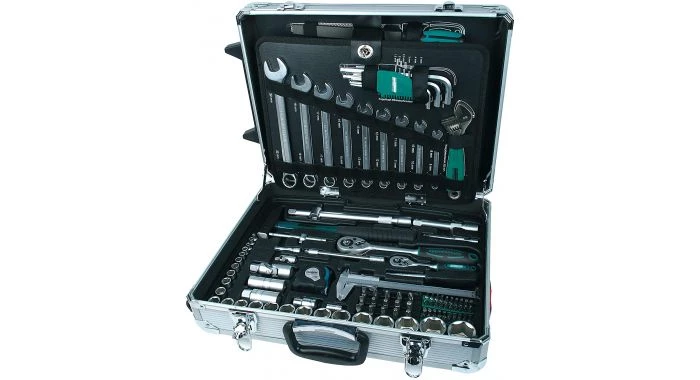 Brüder Mannesmann 29077 - Boîte à outils (159pcs) dans mallette 8 Brüder Mannesmann 29077 - Boîte à outils (159pcs) dans mallette – Image 6