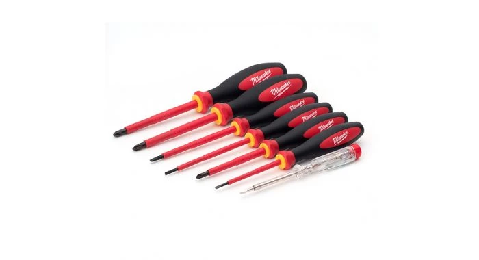 Milwaukee 4932464067 Jeu de 7 tournevis VDE - SL / PH / PZ 3 Milwaukee 4932464067 Jeu de 7 tournevis VDE - SL / PH / PZ